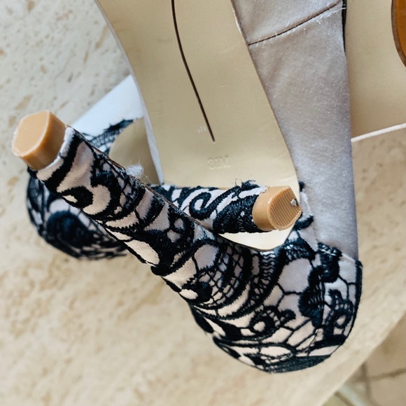 Nine west super sexy peep toe heels 👠 - Picture 4 of 6